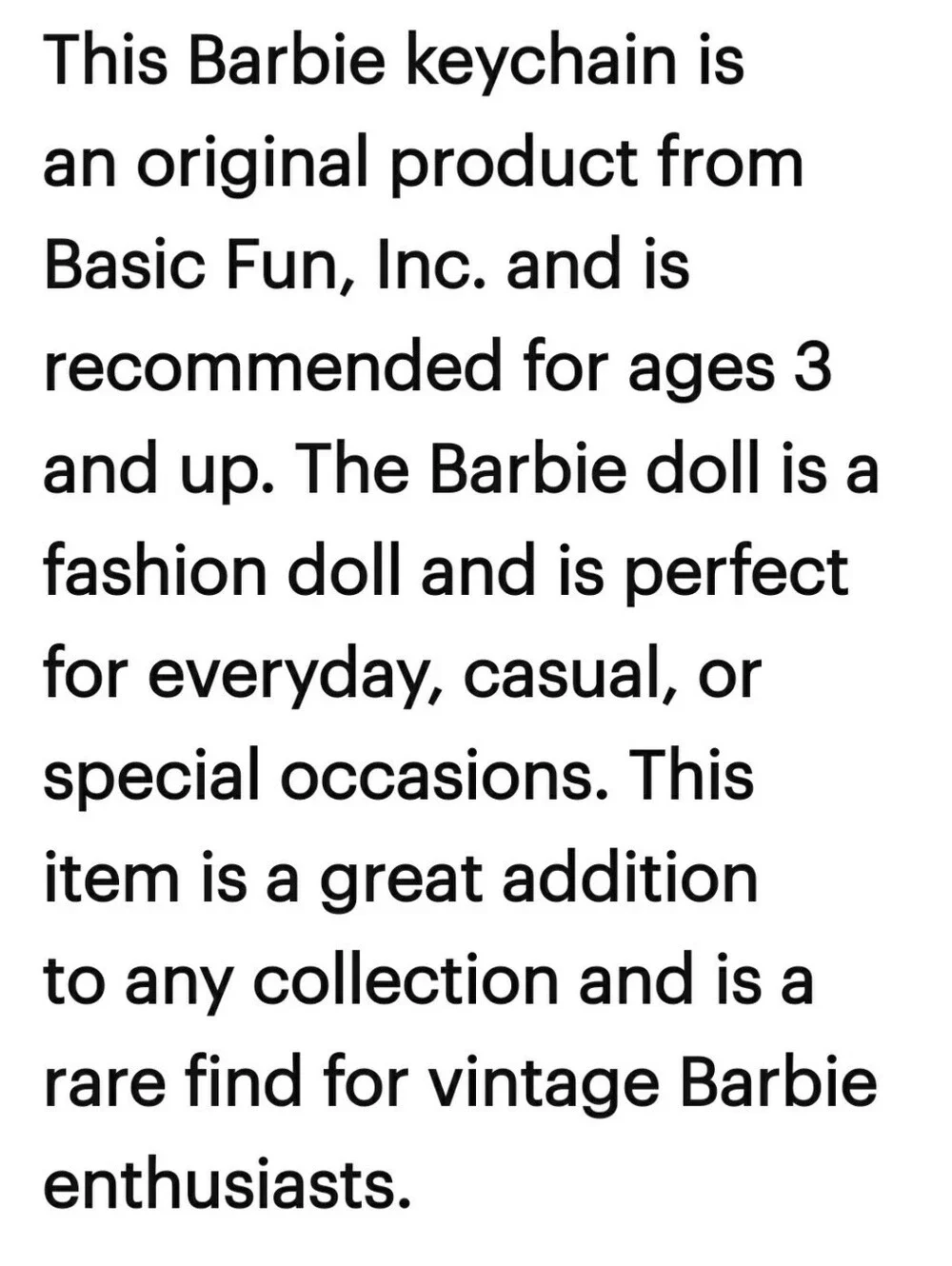 NEW! Viintage 1995 Barbie Poodle Parade   Diamond-Print Coat Keychain W/Purse